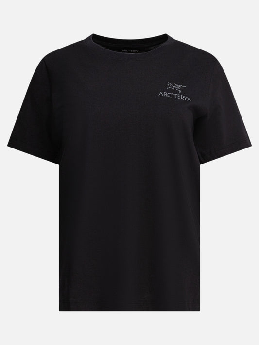 T-shirt girocollo Logo  Nero - Arc'teryx Donna | PLP | VIETTI Online Store 
