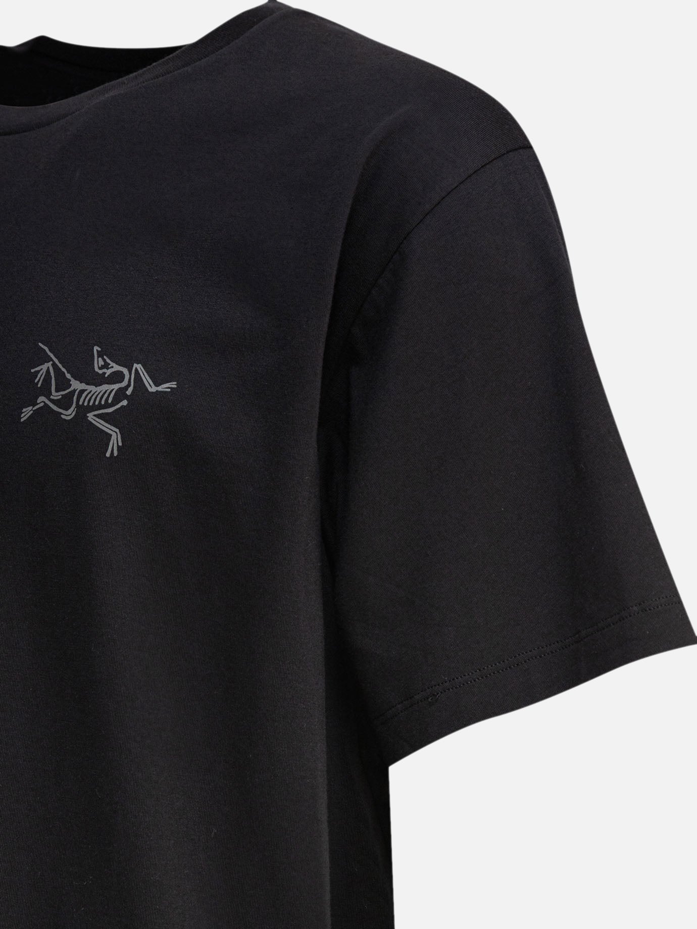 T-shirt girocollo Logo  Nero - Arc'teryx Uomo | PDP | VIETTI Online Store | Zoom-Modal_4
