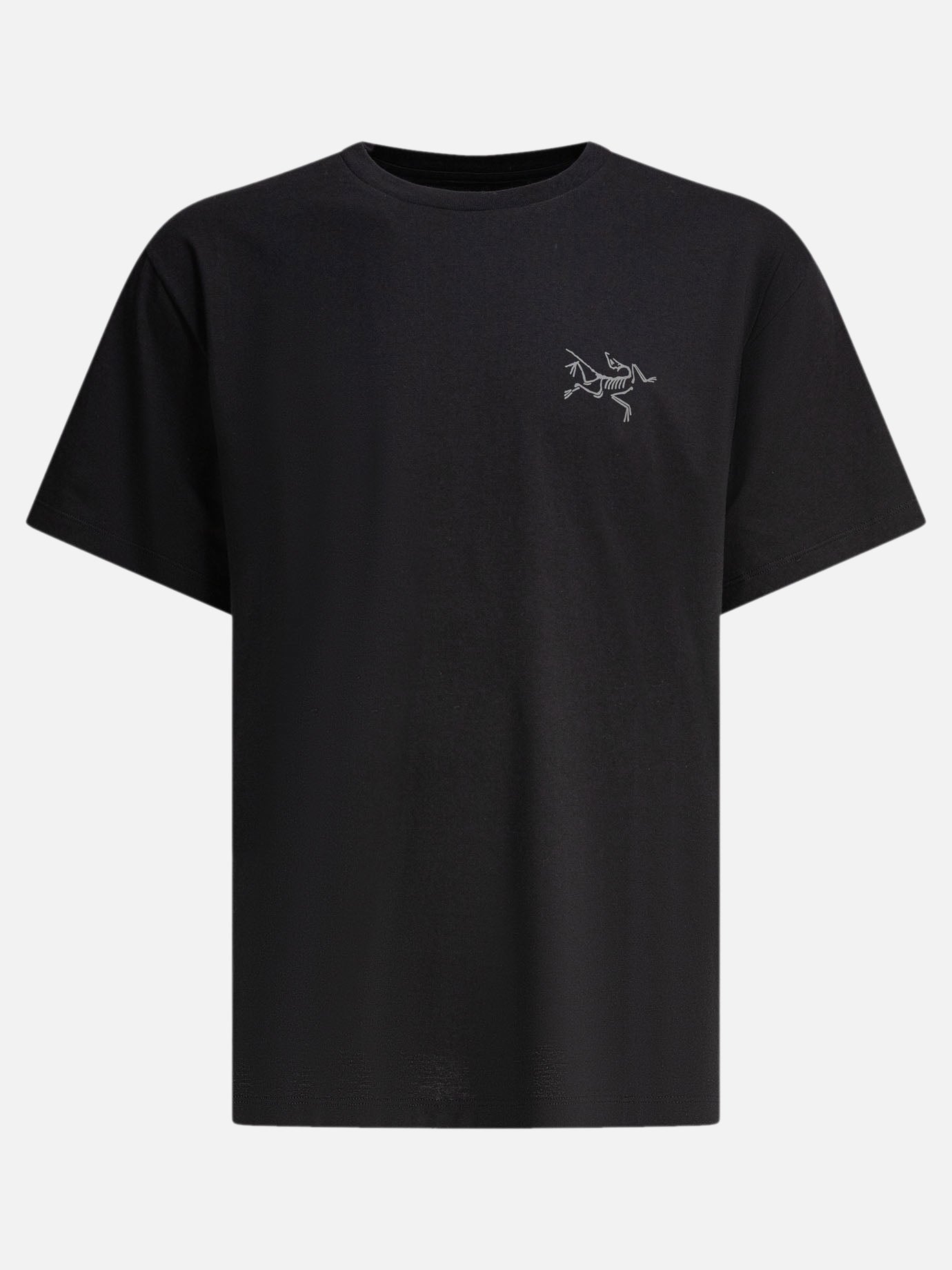 T-shirt girocollo Logo  Nero - Arc'teryx Uomo | PDP | VIETTI Online Store | Zoom-Modal
