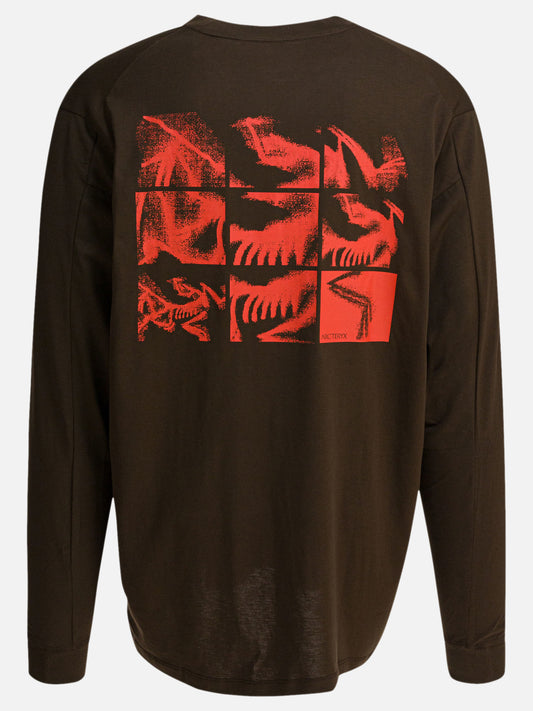 Crewneck t-shirts Logo  Brown - Arc'teryx Men | PLP | VIETTI Online Store | 2
