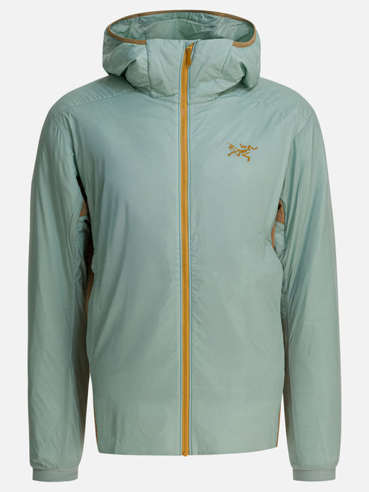 Arc'teryx "Atom Hoody" Technical jacket Light blue

