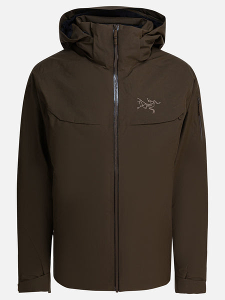 3254 アークテリクス　ゴアテックス TIYA 中綿ジャケット　ブラウン w25-arcteryx-