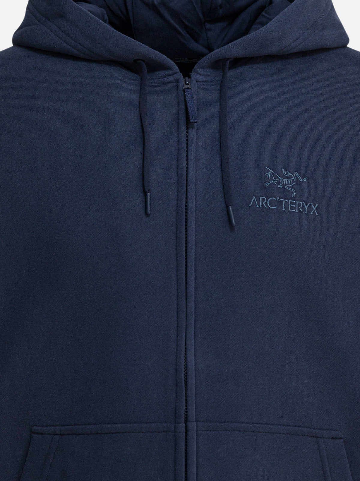 Arc'teryx "Emblem FZ" zipper sweatshirt Blue - VIETTI