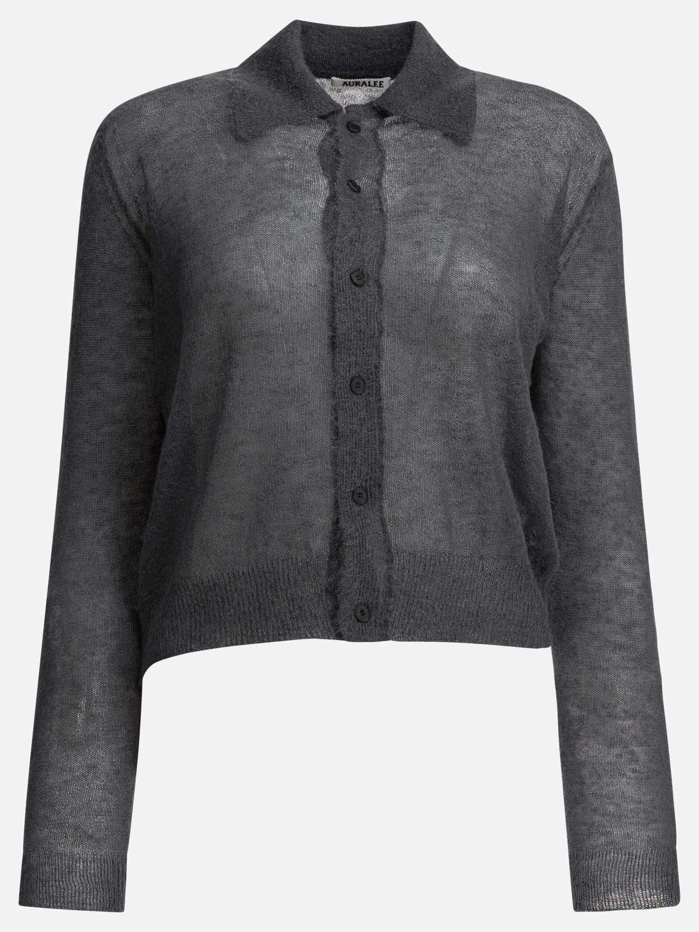 Cardigan Solid colour  Grigio - Auralee Donna | PDP | VIETTI Online Store | Zoom-Modal
