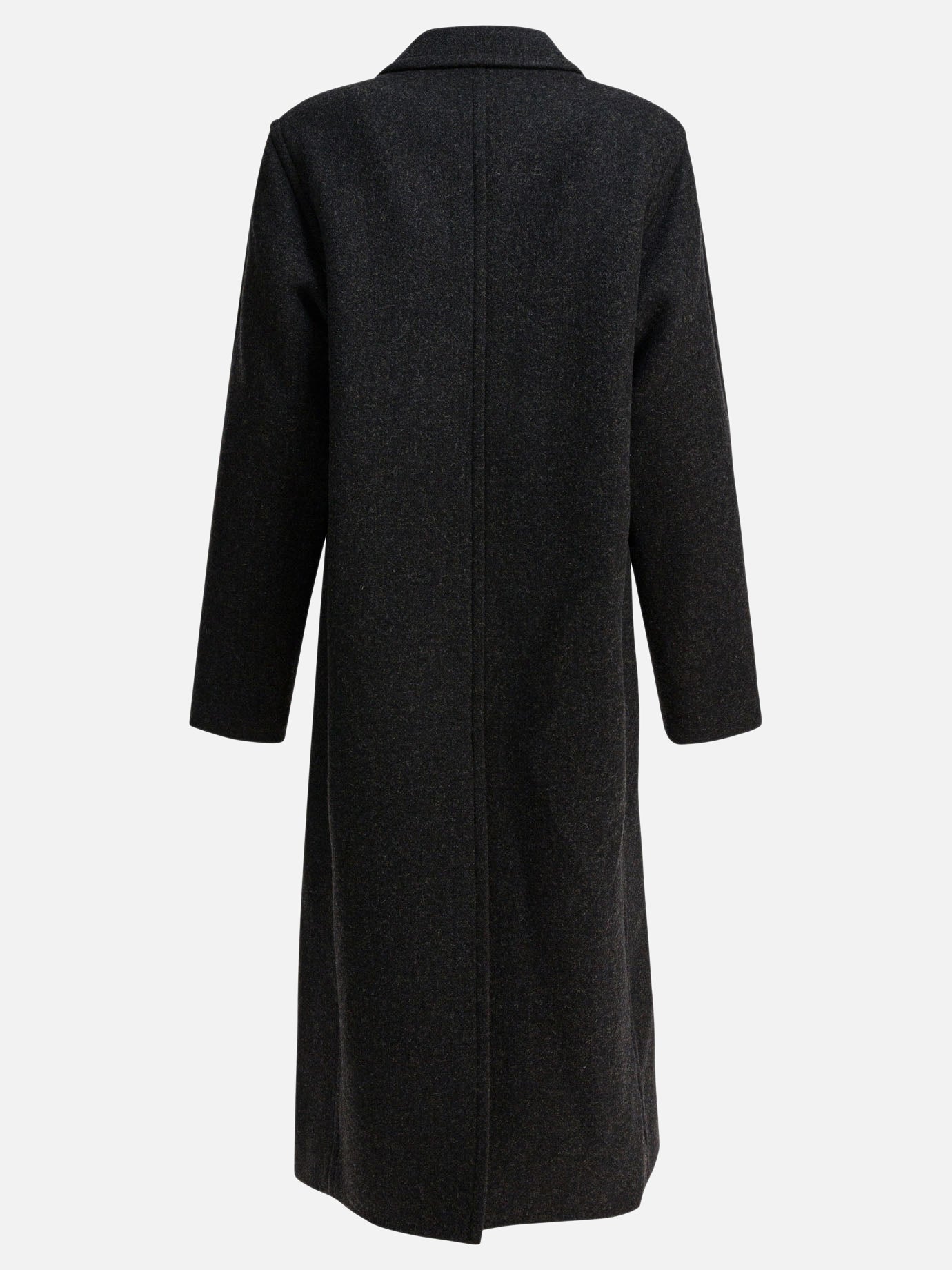 Auralee Long wool coat Grey - Men | VIETTI Online Store