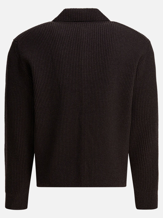 Cardigan Solid colour  Marrone - Auralee Uomo | PDP | VIETTI Online Store | 2

