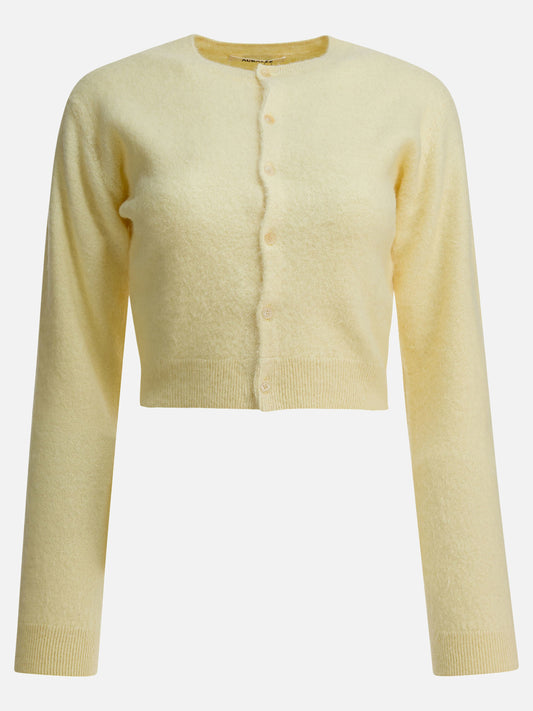Cardigan Solid colour  Giallo - Auralee Donna | PDP | VIETTI Online Store 
