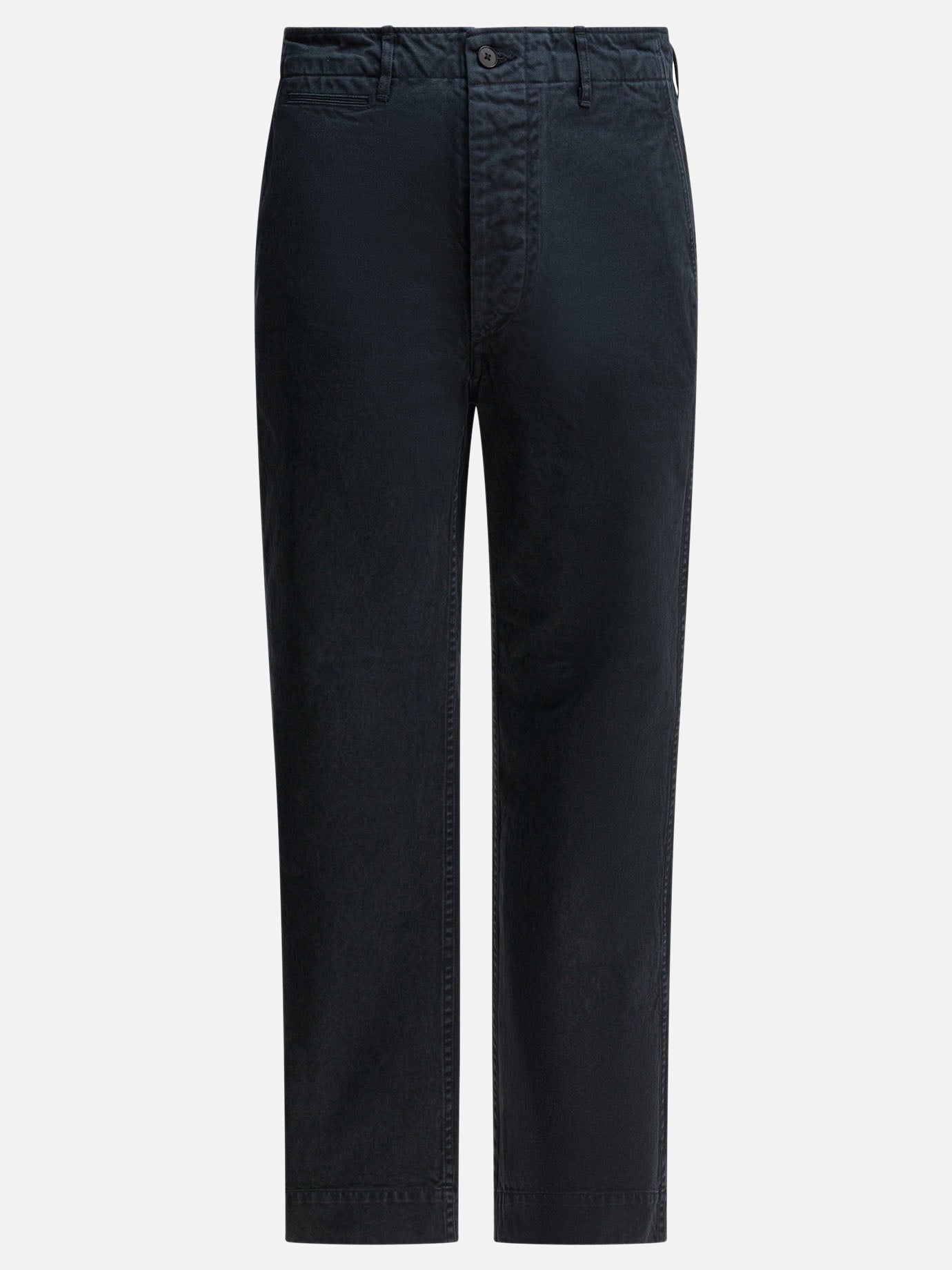 Leisure trousers Solid colour  Black - Auralee Men | PDP | VIETTI Online Store | thumbnail