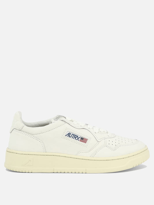 Sneaker basse 100% cow leather - 100% rubber  Bianco - Autry Uomo | PLP | VIETTI Online Store 
