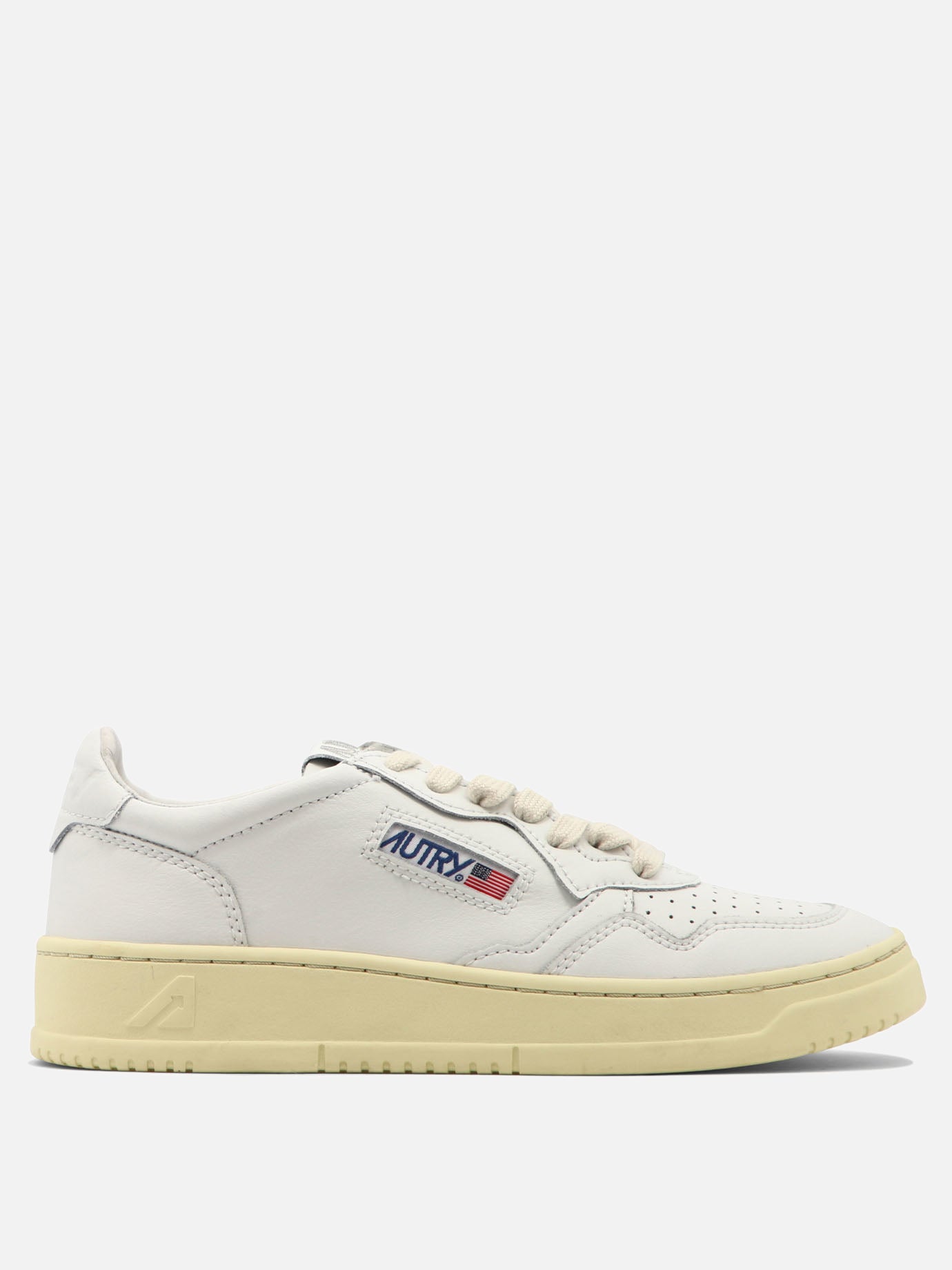 Sneaker basse 100% cow leather - 100% rubber  Bianco - Autry Donna | PDP | VIETTI Online Store | thumbnail