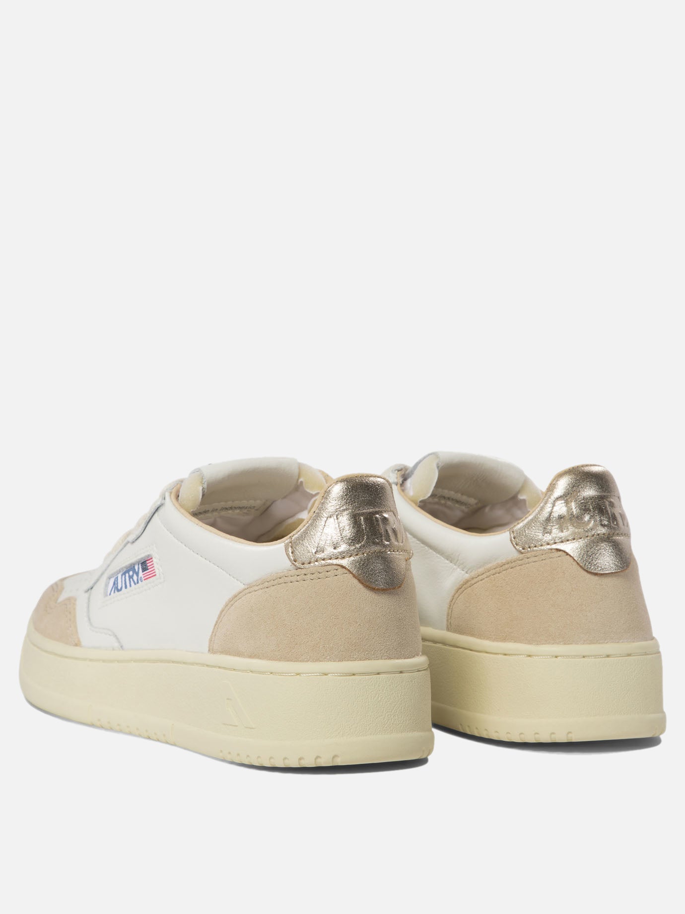 Sneaker basse 100% cow leather - 100% rubber  Bianco - Autry Donna | PDP | VIETTI Online Store | thumbnail_4