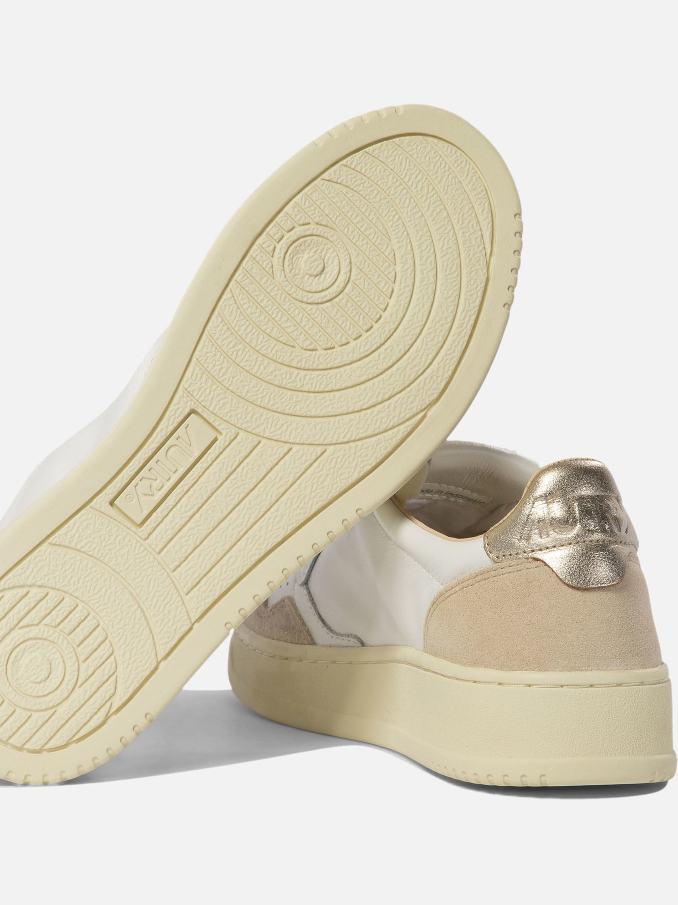 Sneaker basse 100% cow leather - 100% rubber  Bianco - Autry Donna | PDP | VIETTI Online Store | thumbnail_5