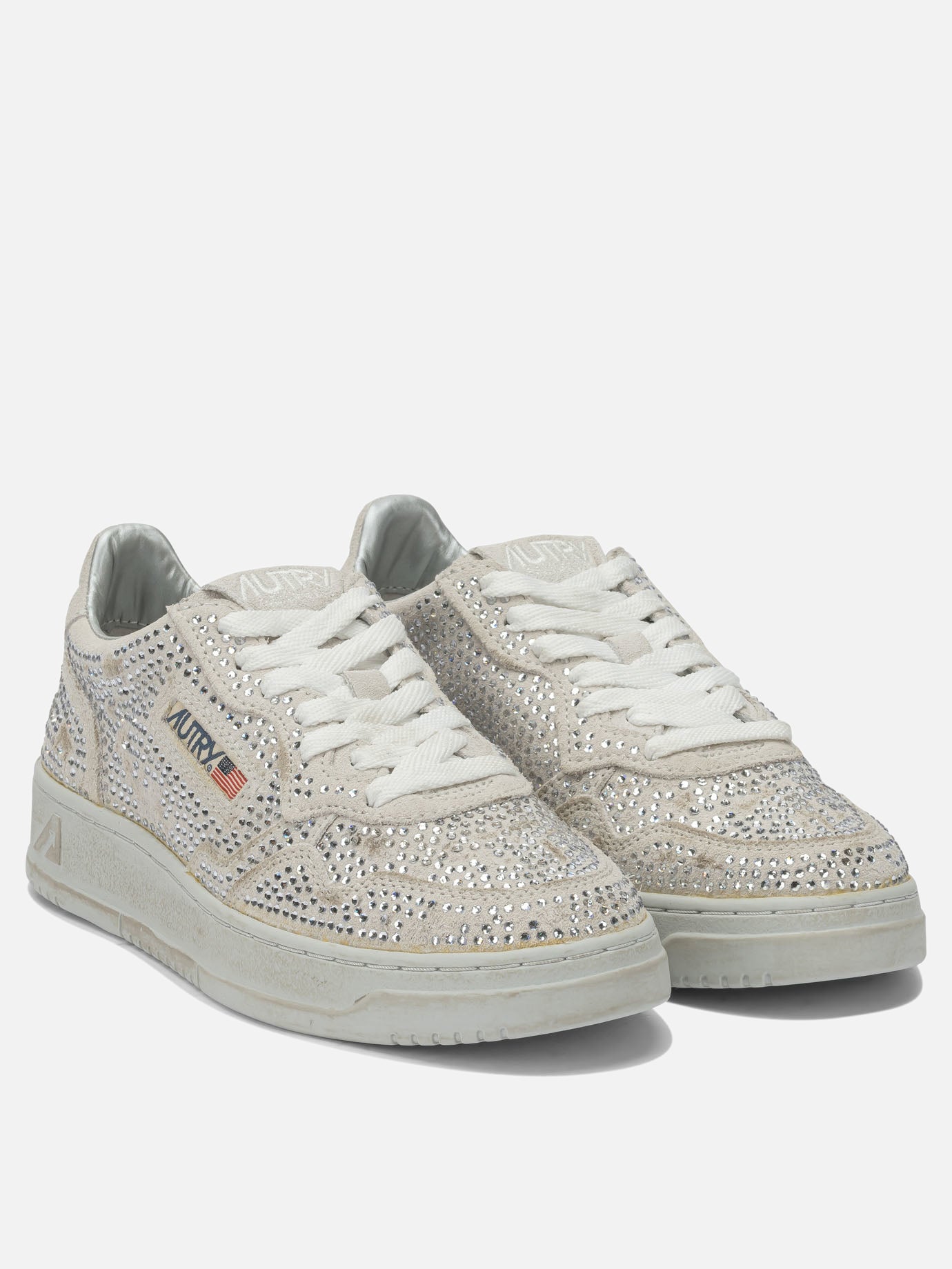 Sneaker basse 100% cow leather - 100% rubber  Bianco - Autry Donna | PDP | VIETTI Online Store | Zoom-Modal_2
