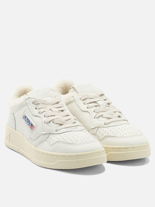 Sneaker basse 100% cow leather - 100% rubber  Bianco - Autry Donna | PDP | VIETTI Online Store | 2
