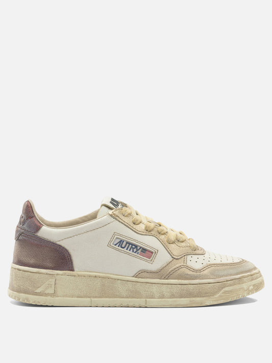 Low top sneakers 100% synthetic leather - 100% rubber  White - Autry Women | PLP | VIETTI Online Store 
