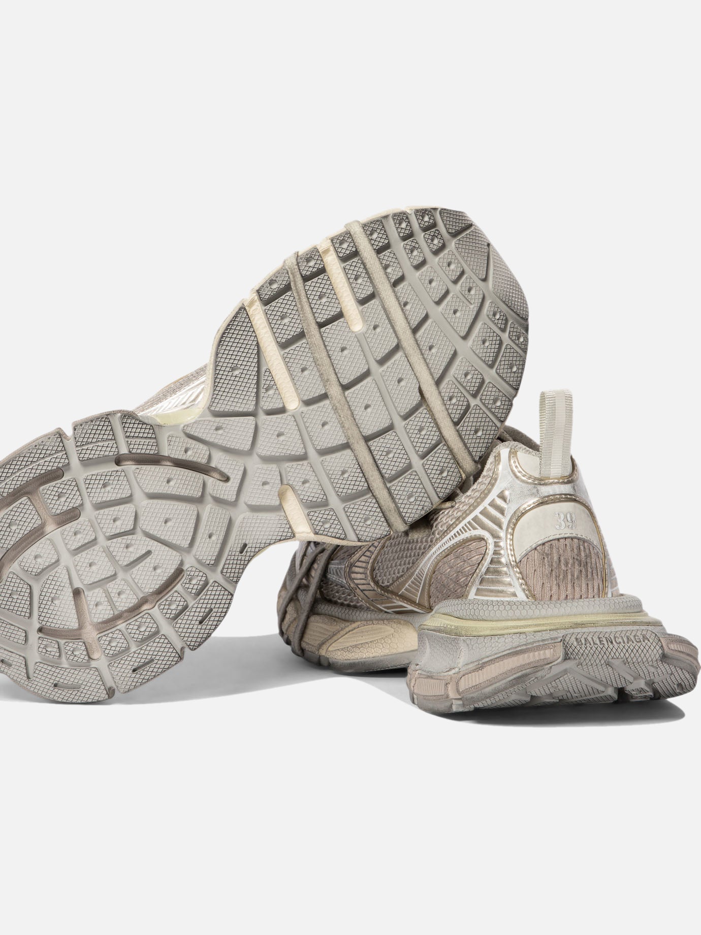 Sneaker basse 55% polyurethane 45% polyester - 100% rubber  Bianco - Balenciaga Donna | PDP | VIETTI Online Store | Zoom-Modal_5
