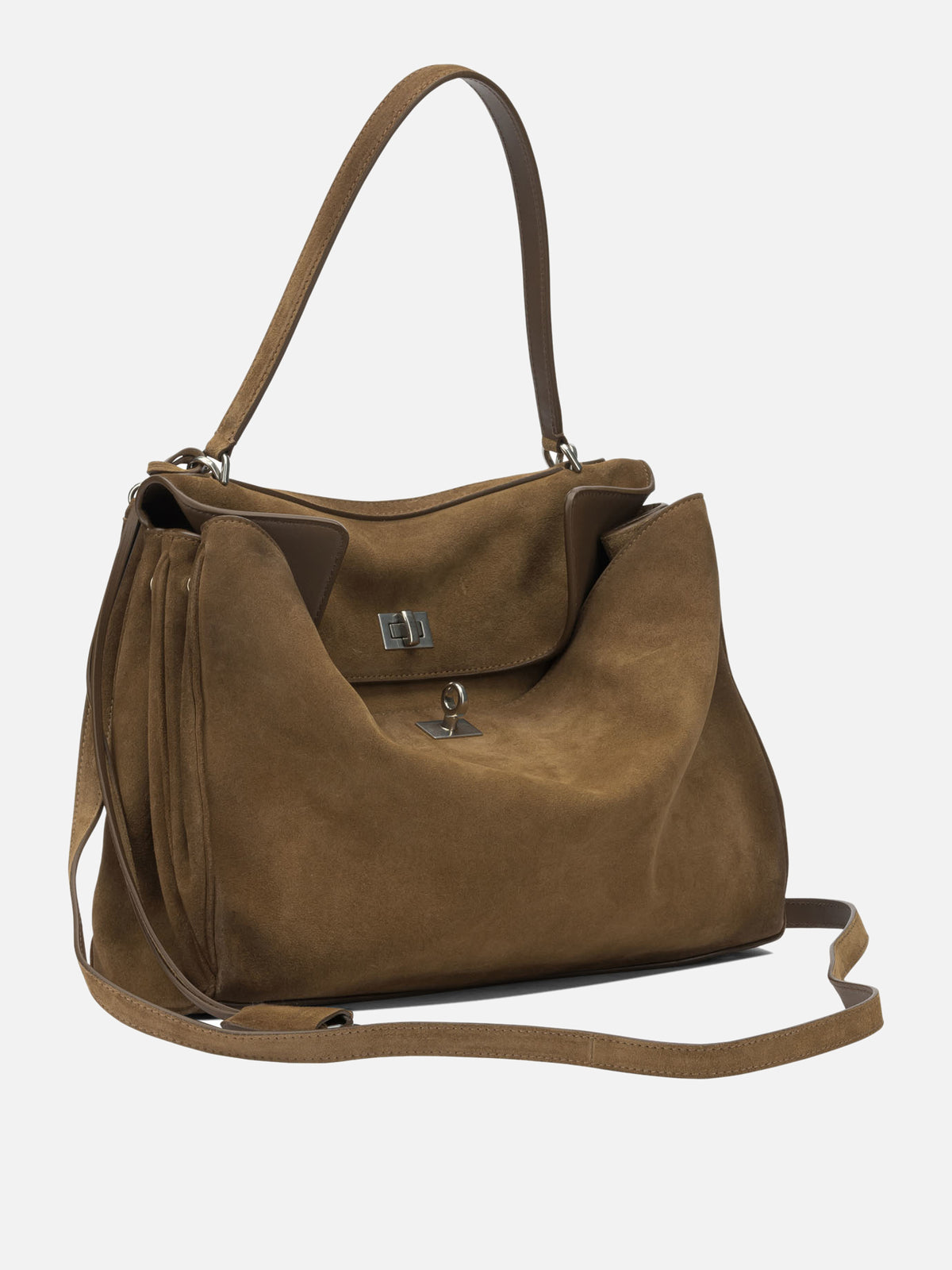Balenciaga "Rodeo" shoulder bag Brown