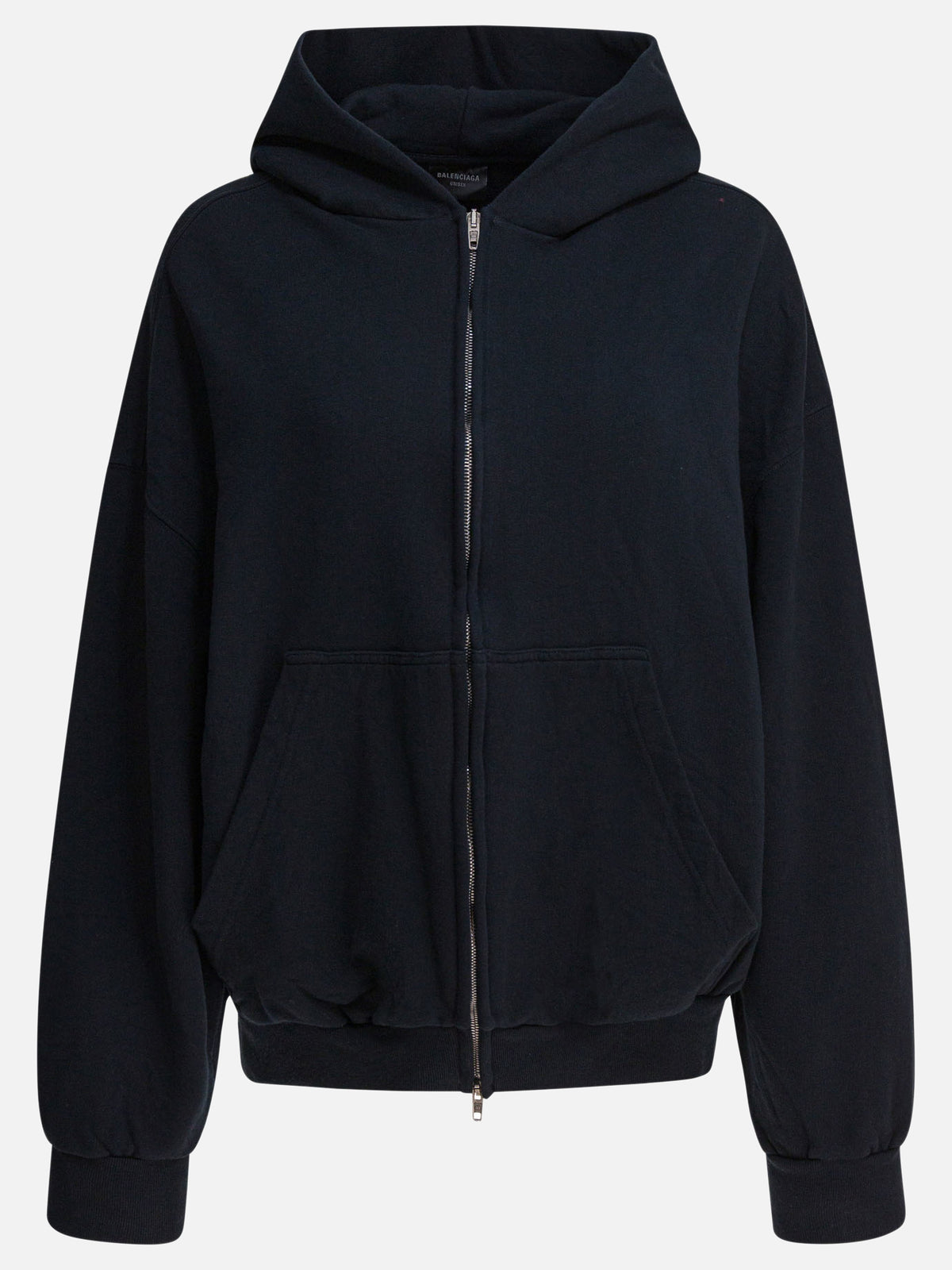 Balenciaga "Flipped" zippered sweatshirt Black