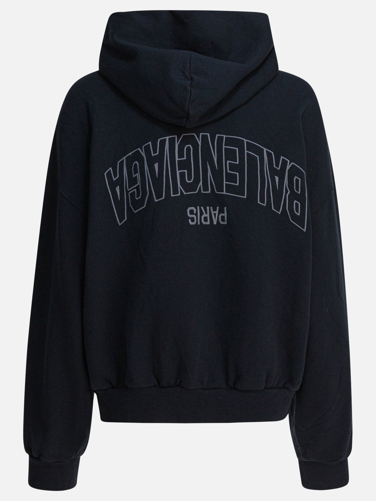 Balenciaga "Flipped" zippered sweatshirt Black