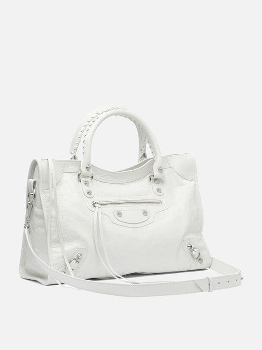Medium bags 100% lamb leather  White - Balenciaga Women | PDP | VIETTI Online Store | 2
