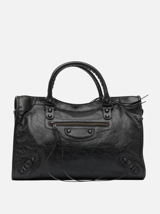 Medium bags 100% lamb leather  Black - Balenciaga Women | PDP | VIETTI Online Store 
