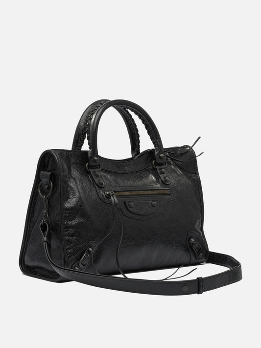Medium bags 100% lamb leather  Black - Balenciaga Women | PDP | VIETTI Online Store | 2
