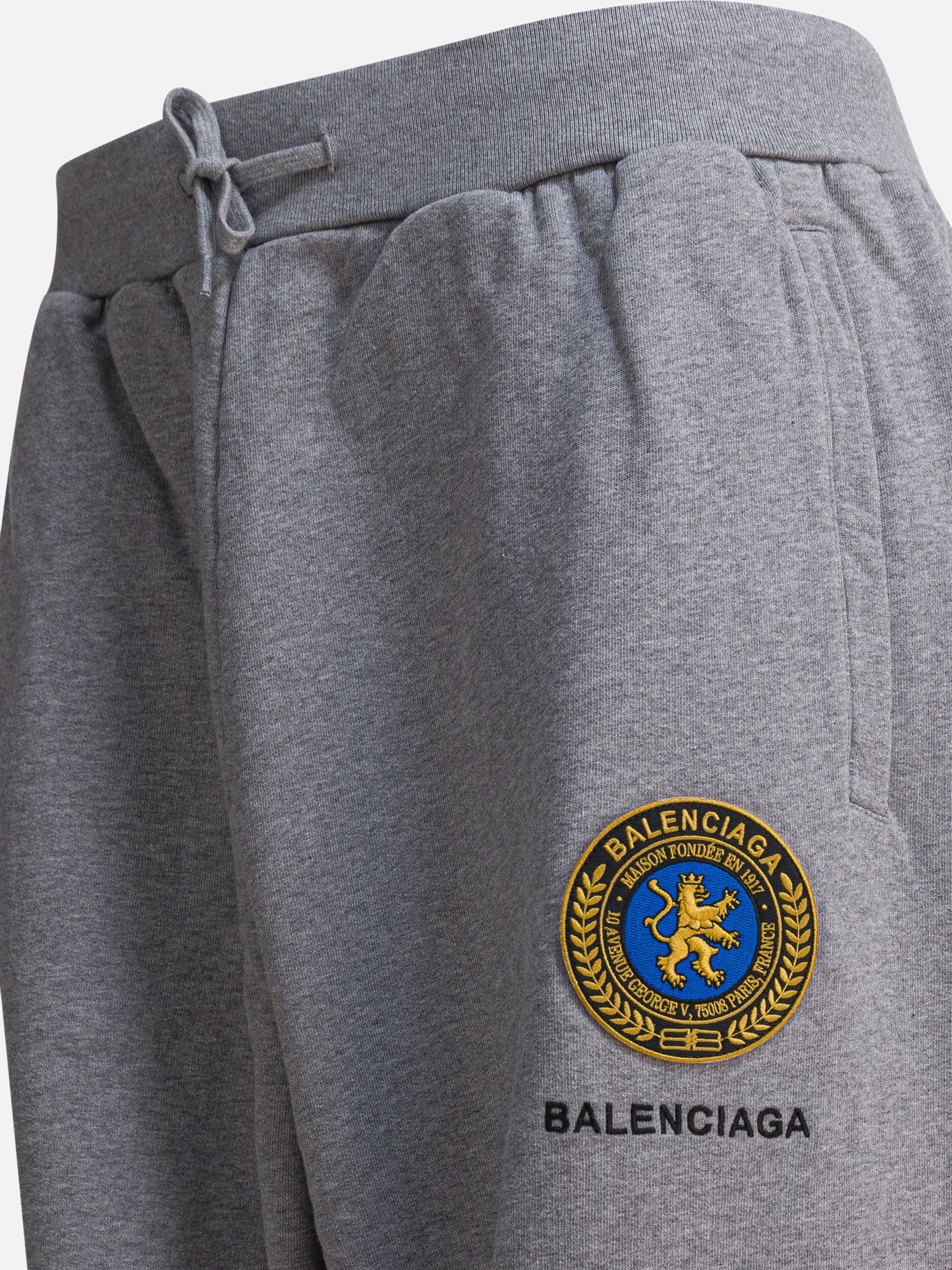 Pantaloni sportivi Logo  Grigio - Balenciaga Uomo | PDP | VIETTI Online Store | thumbnail_4