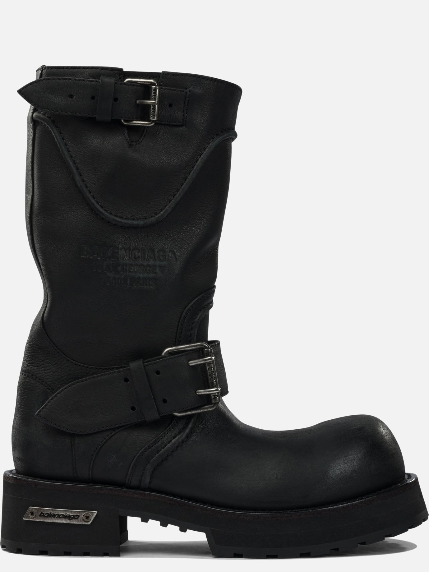 Stivaletti pull-on 100% calfskin leather - 100% rubber  Nero - Balenciaga Uomo | PDP | VIETTI Online Store | Zoom-Modal
