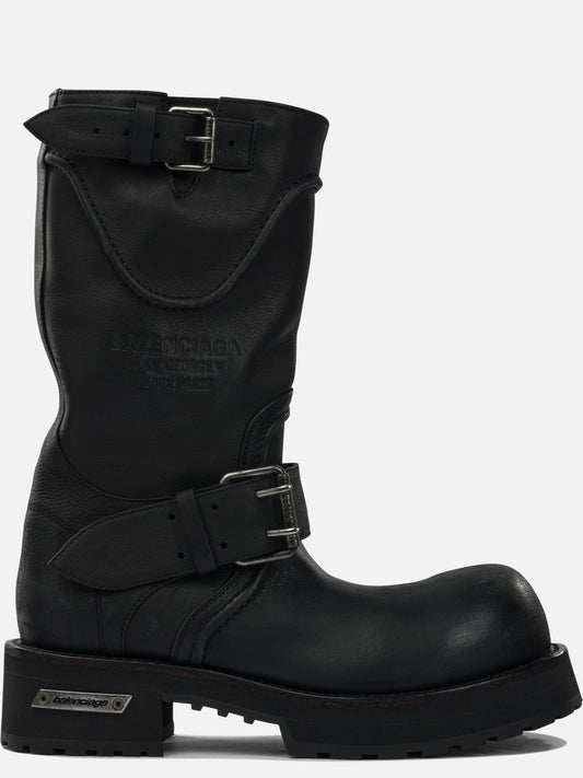 Stivaletti pull-on 100% calfskin leather - 100% rubber  Nero - Balenciaga Uomo | PLP | VIETTI Online Store 
