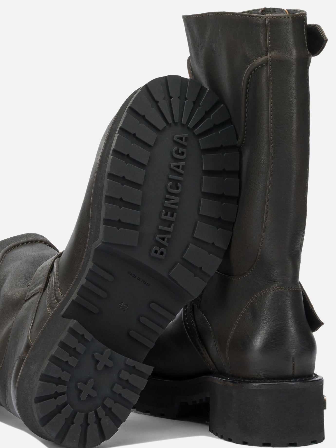 Al ginocchio 100% calfskin leather - 100% rubber  Marrone - Balenciaga Uomo | PDP | VIETTI Online Store | Zoom-Modal_5
