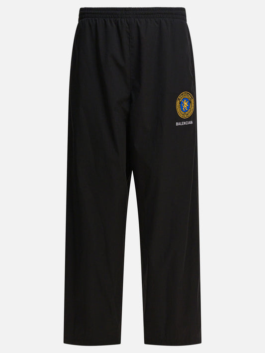 Pantaloni sportivi Logo  Nero - Balenciaga Uomo | PDP | VIETTI Online Store 
