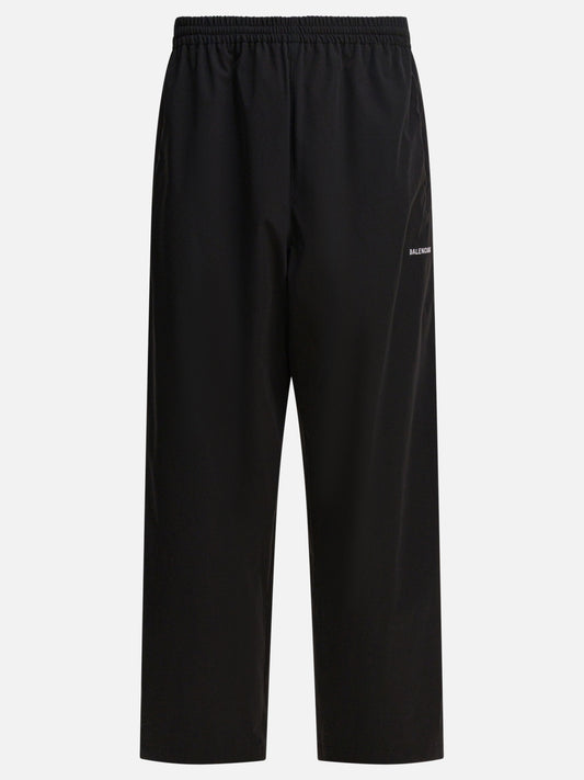 Pantaloni sportivi Logo  Nero - Balenciaga Uomo | VIETTI Online Store 
