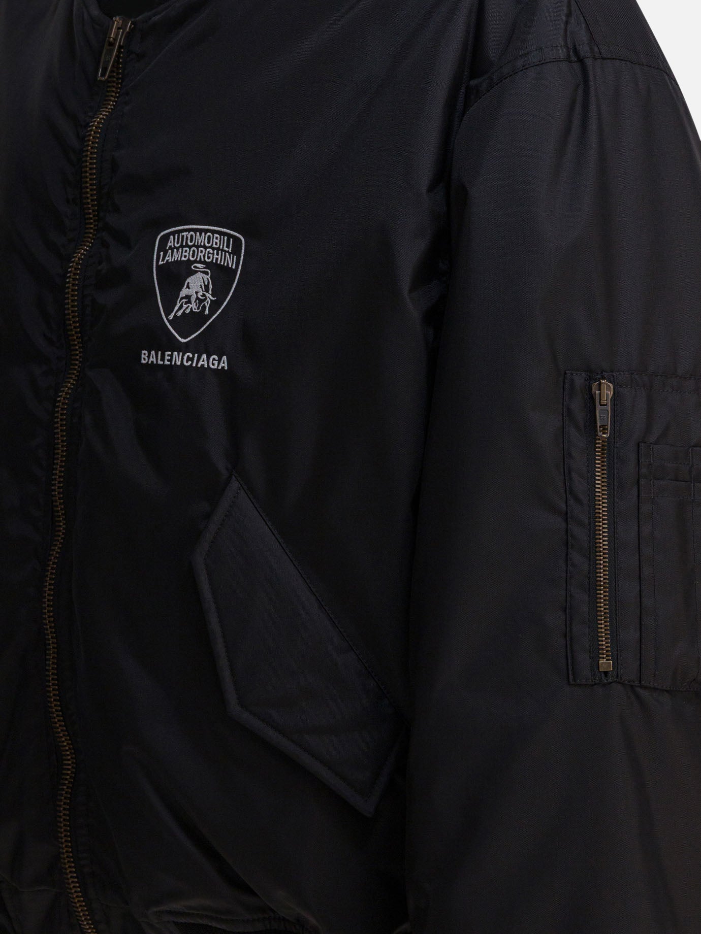 Bomber Logo  Nero - Balenciaga Uomo | PDP | VIETTI Online Store | thumbnail_4