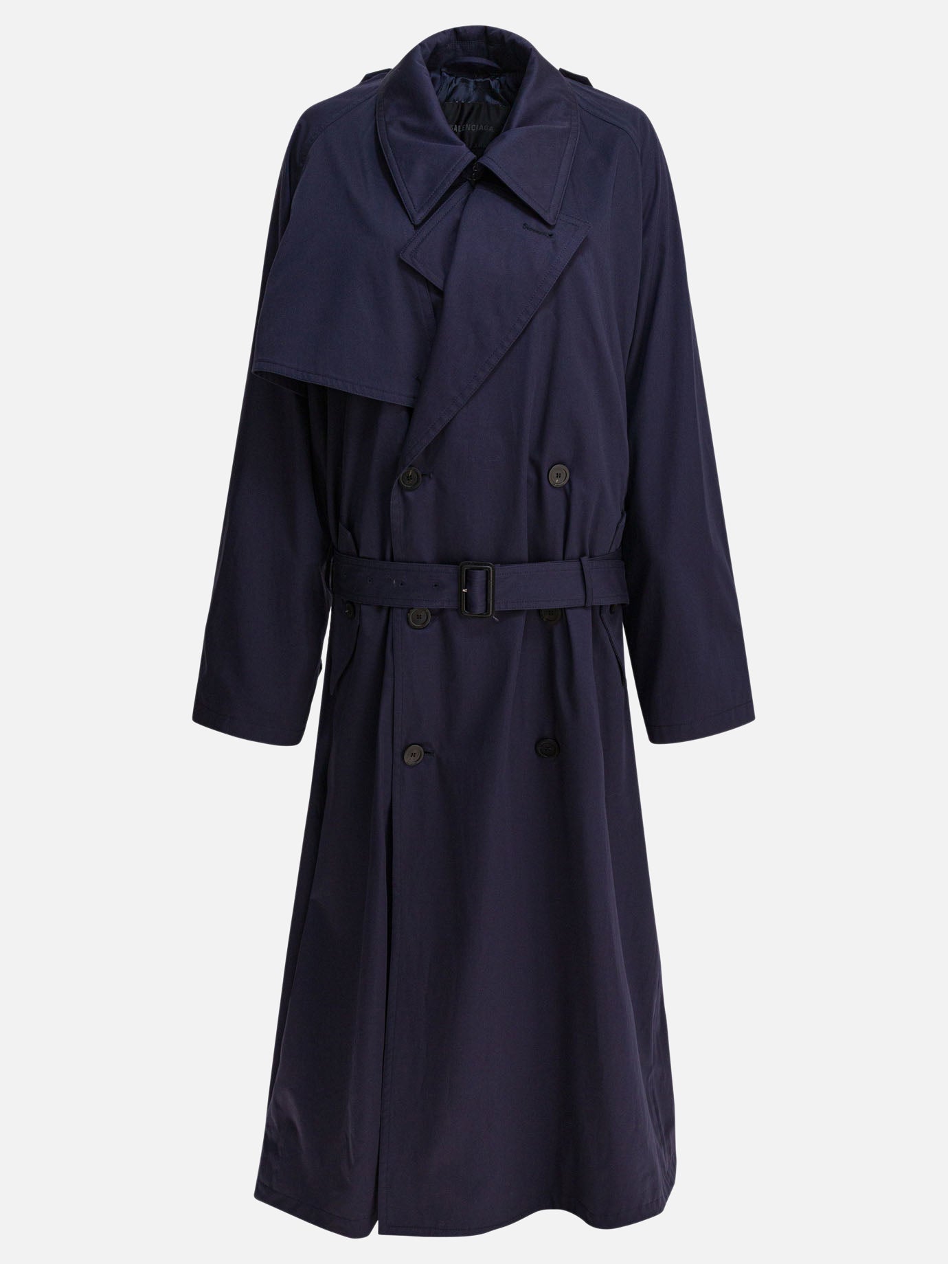 Impermeabili & Trench Solid colour  Blu - Balenciaga Donna | PDP | VIETTI Online Store | thumbnail