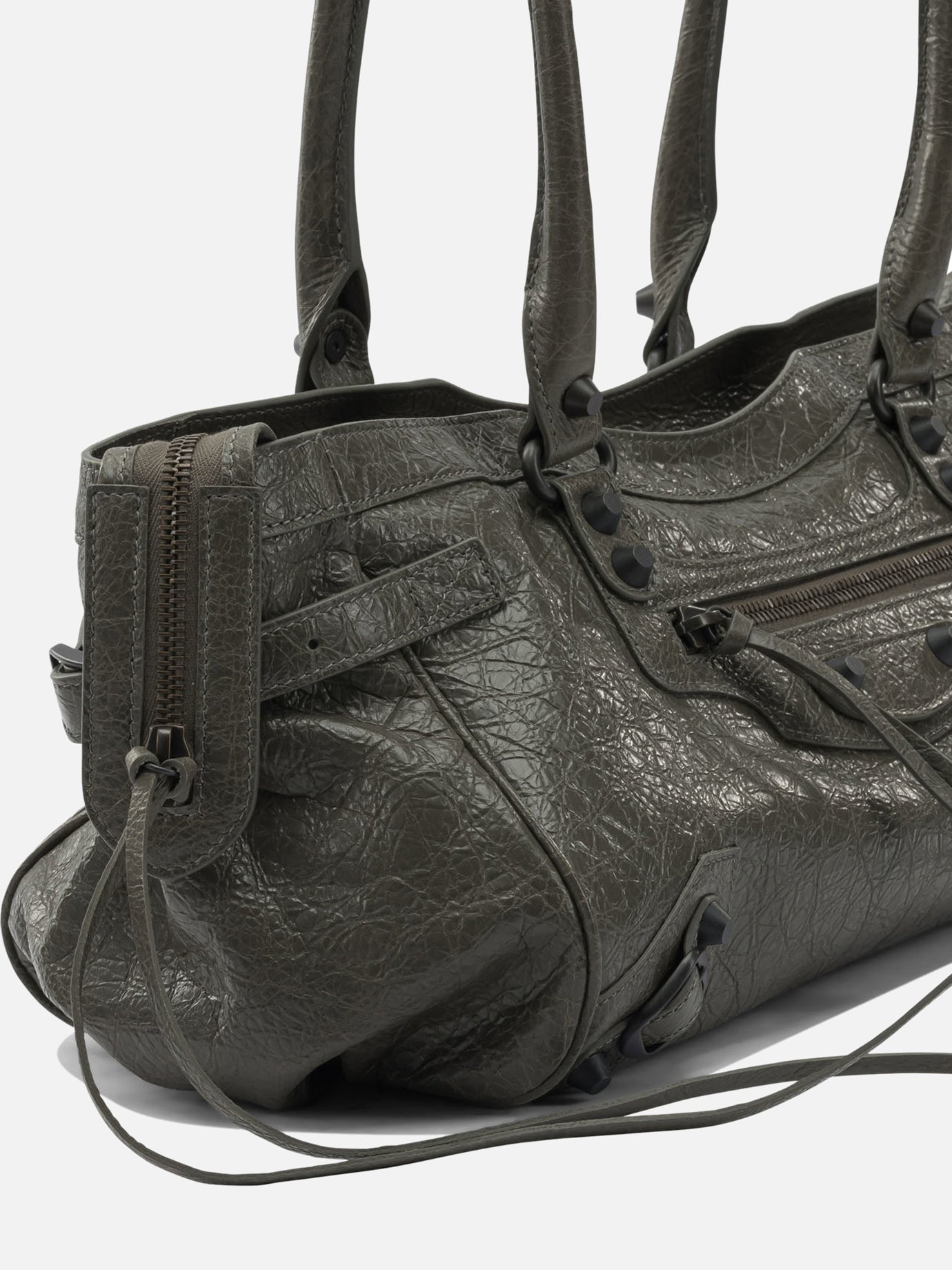 Medium bags 100% lamb leather  Green - Balenciaga Women | PDP | VIETTI Online Store | Zoom-Modal_4
