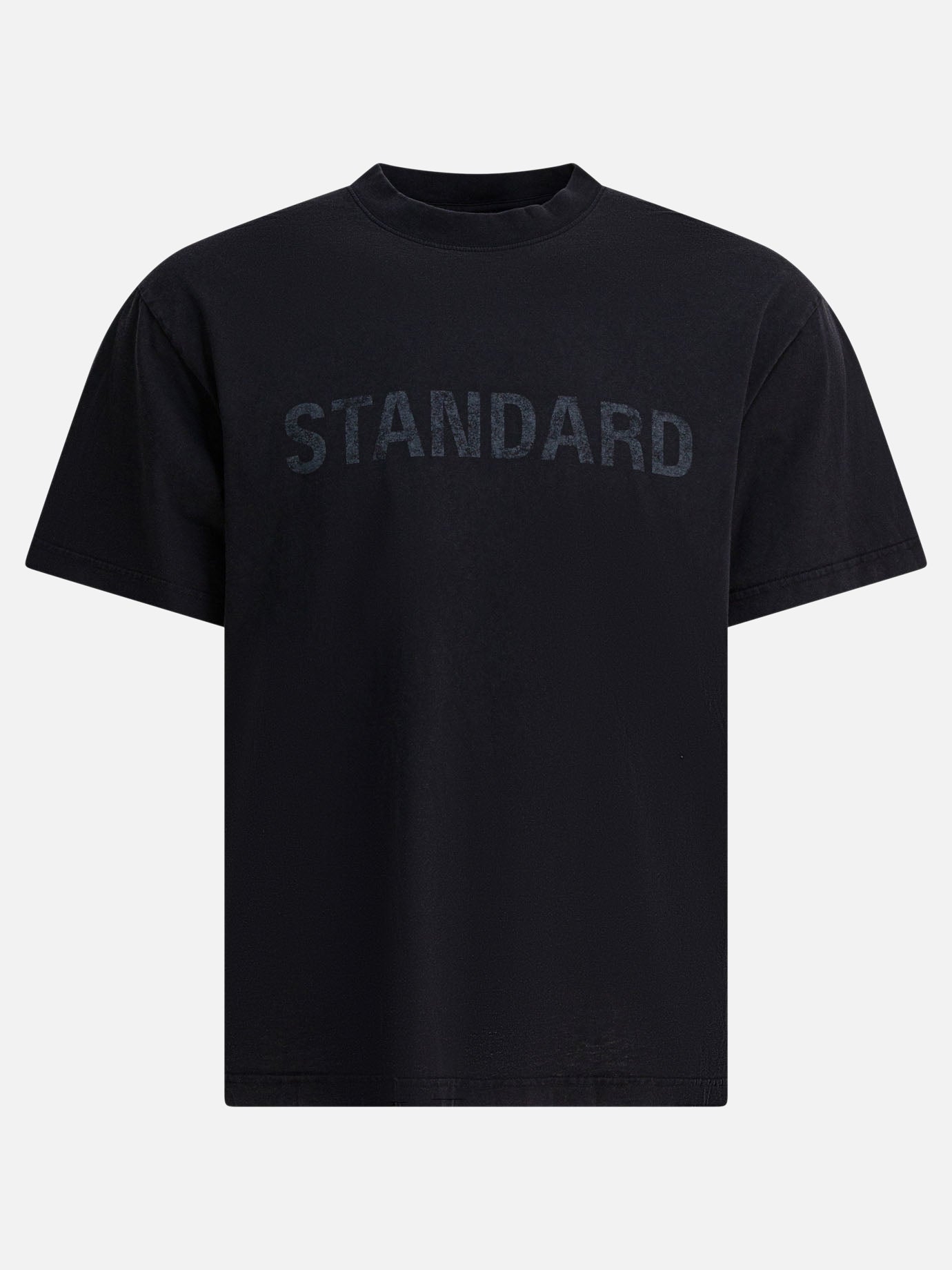 T-shirt girocollo Print  Nero - Balenciaga Uomo | PDP | VIETTI Online Store | Zoom-Modal
