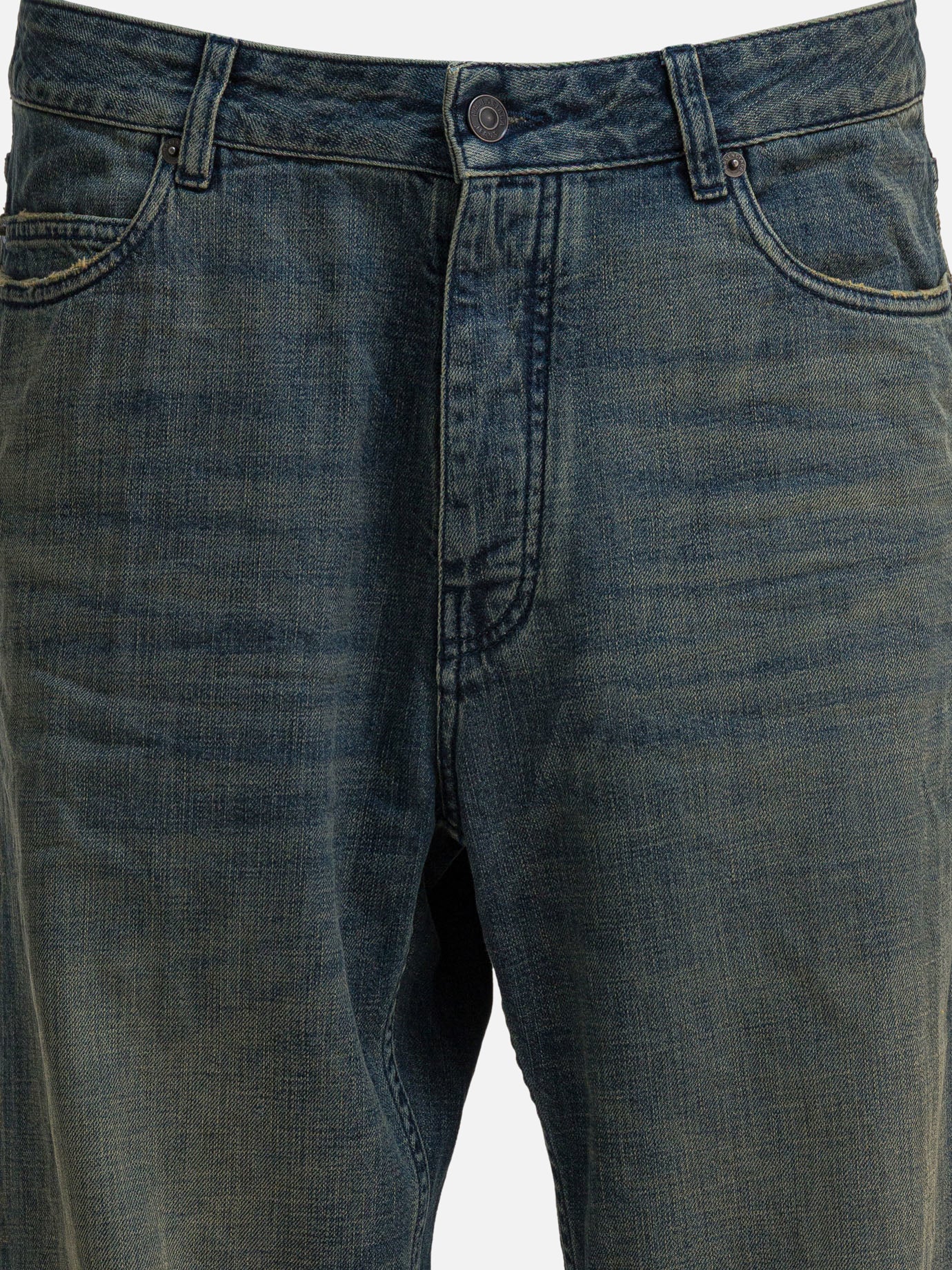 Jeans a gamba larga Solid colour  Blu - Balenciaga Uomo | PDP | VIETTI Online Store | Zoom-Modal_3
