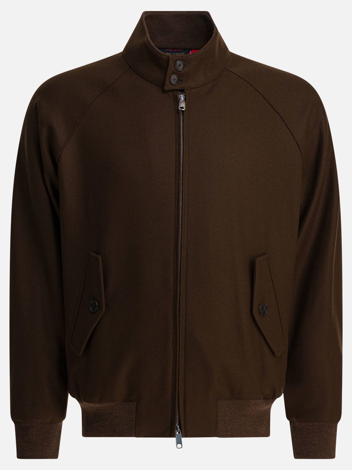 Bomber Solid colour  Marrone - Baracuta Uomo | PDP | VIETTI Online Store | thumbnail