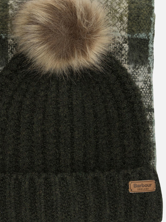 Sciarpe con frange 97% polyester 3% elastane  Verde - Barbour Donna | PDP | VIETTI Online Store | 2
