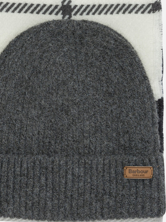 Sciarpe con frange 97% polyester 3% elastane  Grigio - Barbour Donna | PDP | VIETTI Online Store | 2
