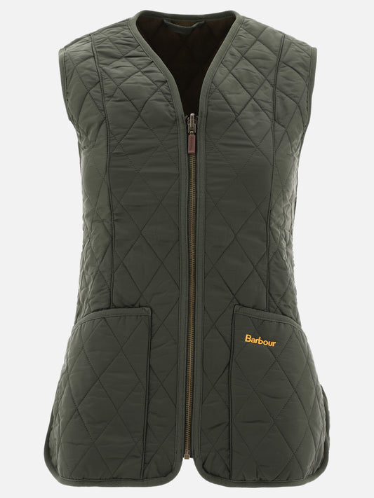 Giacche smanicate Logo  Verde - Barbour Donna | PLP | VIETTI Online Store 

