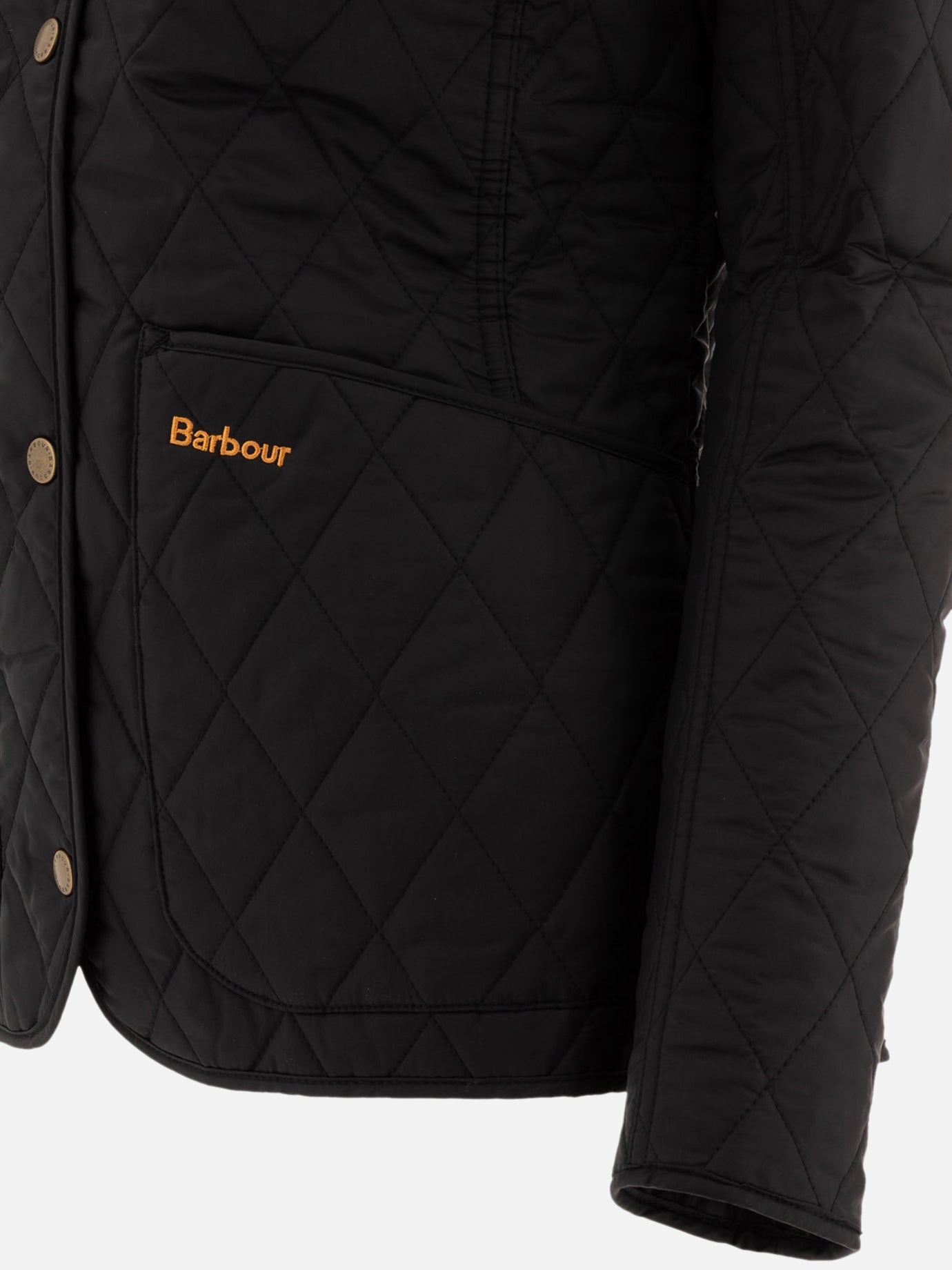 Giacche leggere & Trapuntate Solid colour  Nero - Barbour Donna | PDP | VIETTI Online Store | Zoom-Modal_4
