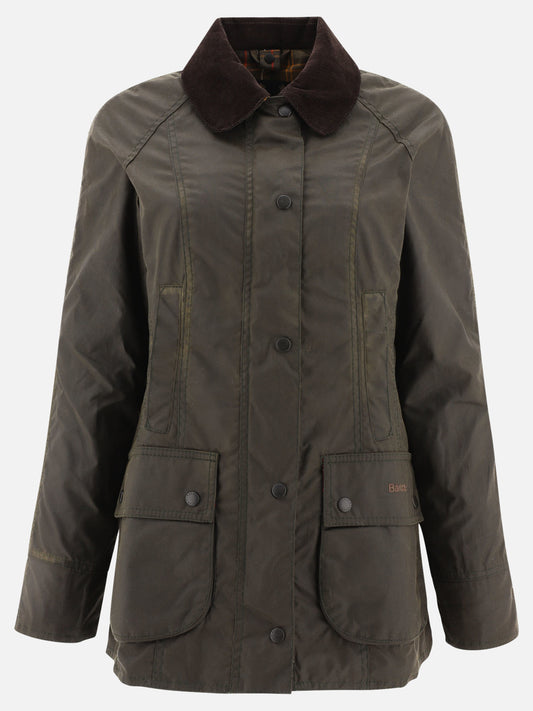 Giacche leggere & Trapuntate Solid colour  Verde - Barbour Donna | PLP | VIETTI Online Store 

