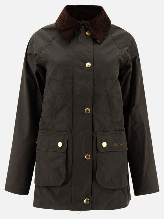 Giacche leggere & Trapuntate Solid colour  Verde - Barbour Donna | VIETTI Online Store 

