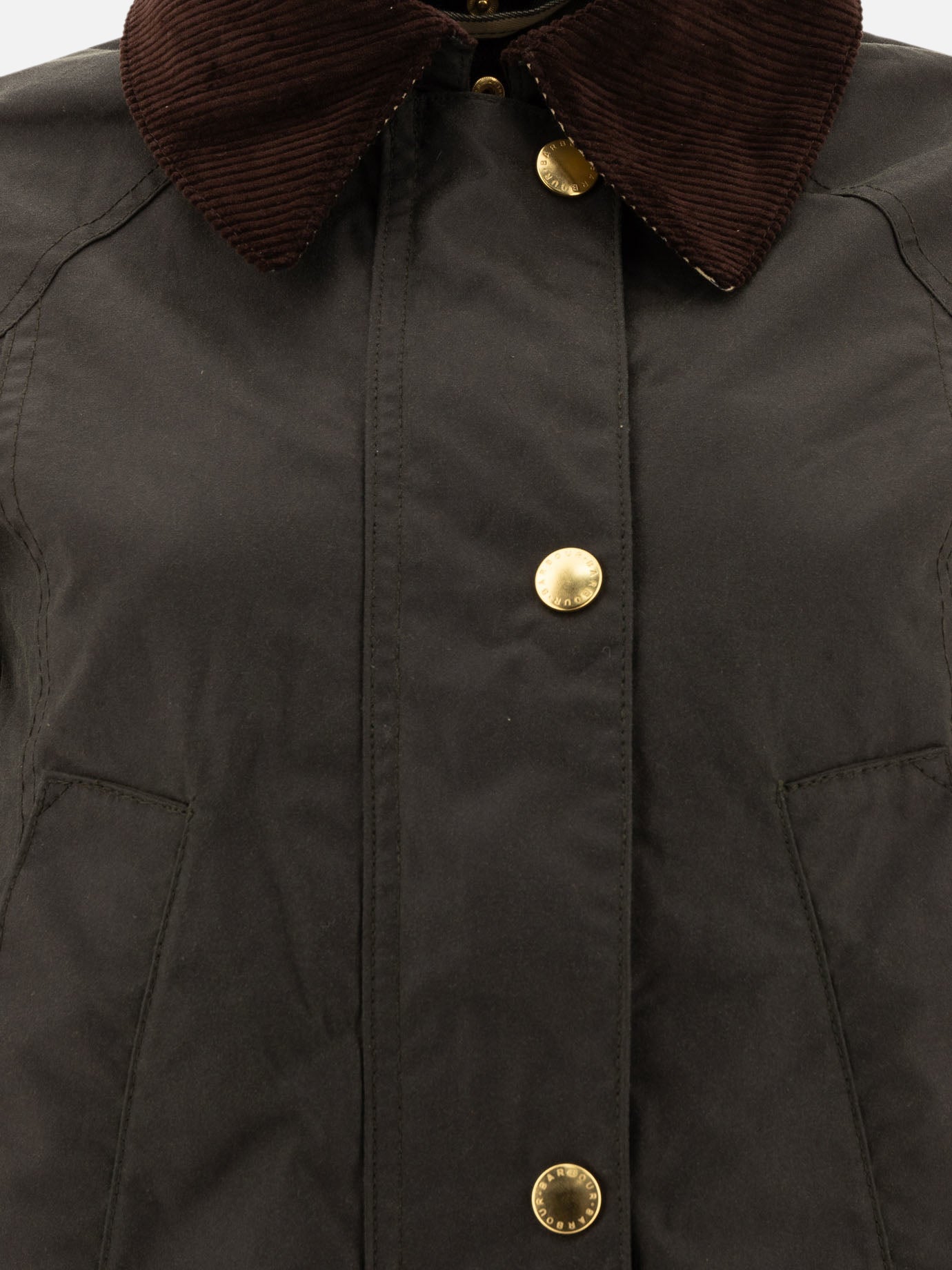 Giacche leggere & Trapuntate Solid colour  Verde - Barbour Donna | PDP | VIETTI Online Store | Zoom-Modal_3
