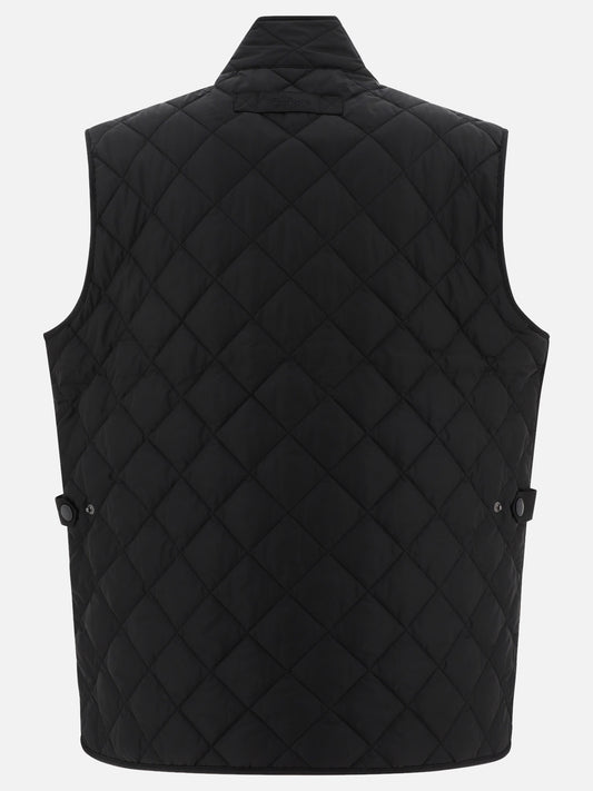Giacche smanicate Solid colour  Nero - Barbour Uomo | VIETTI Online Store | 2
