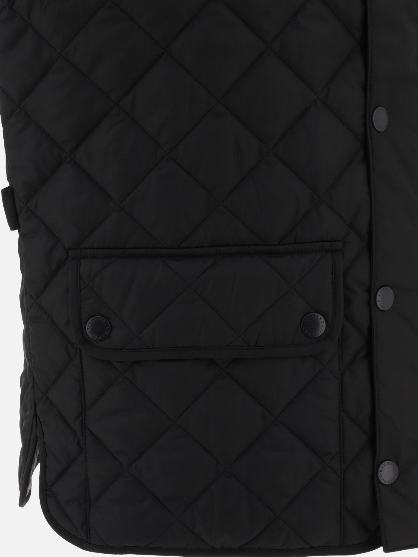 Giacche smanicate Solid colour  Nero - Barbour Uomo | PDP | VIETTI Online Store | Zoom-Modal_4
