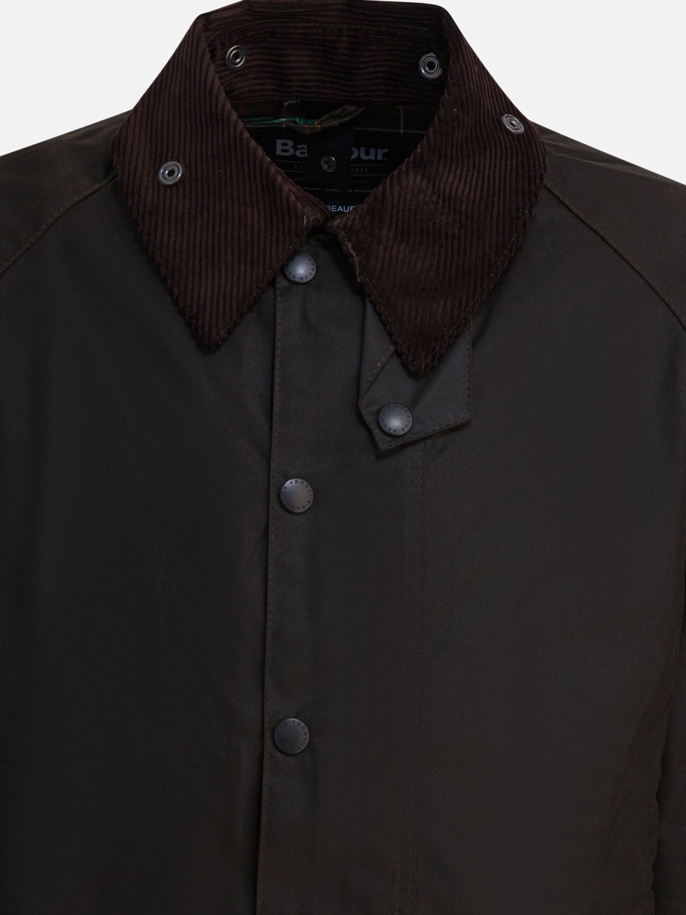 Giacche leggere & Trapuntate Solid colour  Verde - Barbour Uomo | PDP | VIETTI Online Store | Zoom-Modal_4
