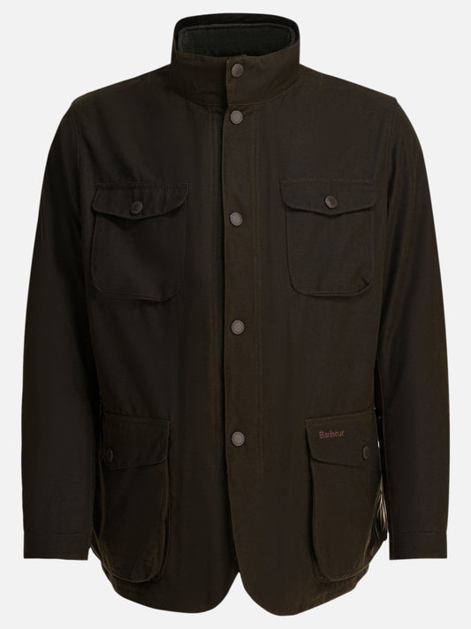 Quilted & Utility Jackets Solid colour  Green - Barbour Men | PDP | VIETTI Online Store 
