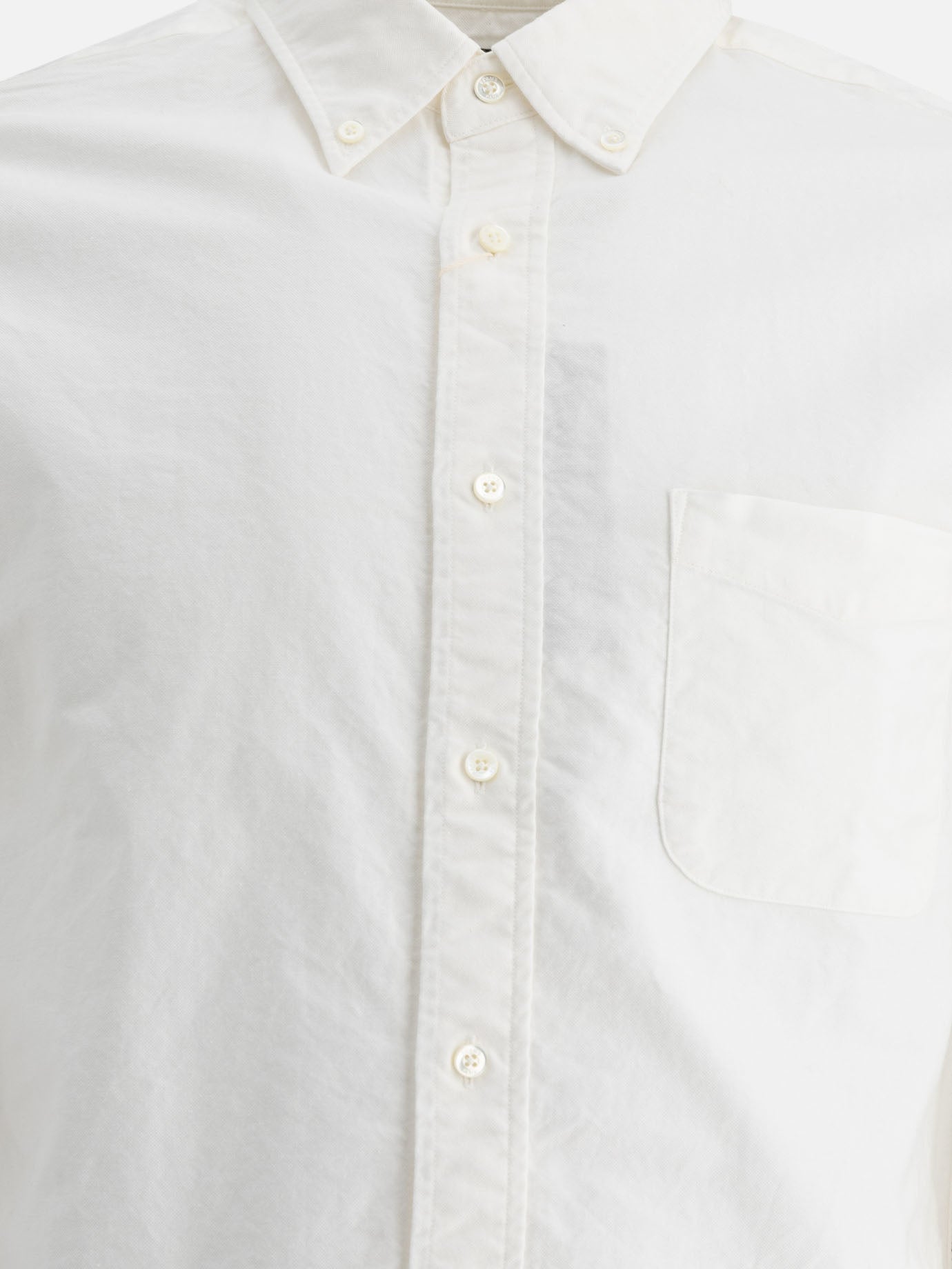 Camicie casual Solid colour  Bianco - Beams Plus Uomo | PDP | VIETTI Online Store | thumbnail_3